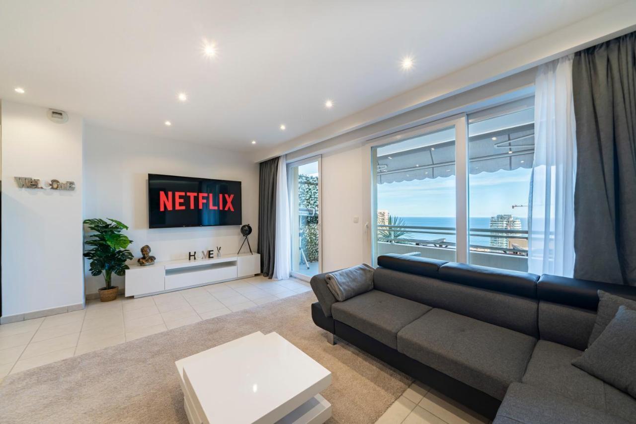 Frontiere Monaco, Terrasse, Vue Mer, Parking - Ab Beausoleil Exterior photo