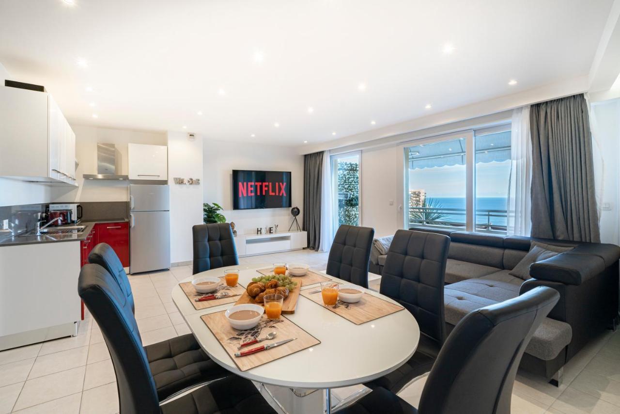Frontiere Monaco, Terrasse, Vue Mer, Parking - Ab Beausoleil Exterior photo