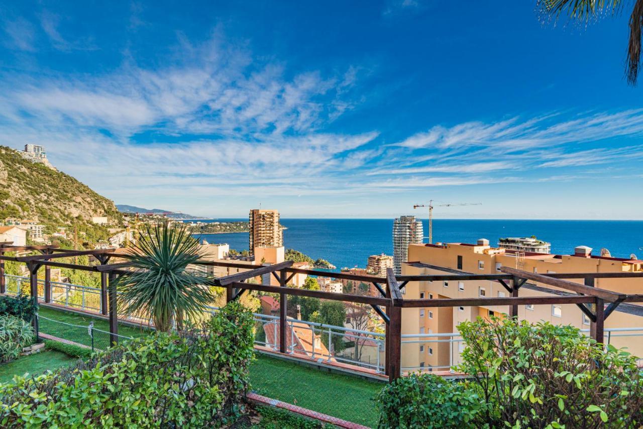 Frontiere Monaco, Terrasse, Vue Mer, Parking - Ab Beausoleil Exterior photo